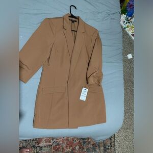NWT tan INC blazer